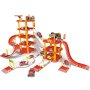 ECO TOYS Parking garaža Vatrogasna stanica 100 elemenata - slika 1