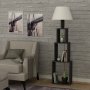 HANAH HOME Podna lampa Tower Anthracite Beige - slika 2