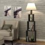 HANAH HOME Podna lampa Tower Anthracite Beige - slika 1