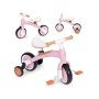 ECO TOYS Balans bicikl sa pedalama i pomoćnim točkovima 3u1 rozi - slika 1
