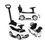 ECO TOYS Guralica sa interaktivnim volanom i ručkom Mercedes C Class bela boja - slika 1