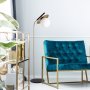 OPVIQ Podna lampa Anemon 13806 Gold - slika 1