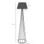 OPVIQ Podna lampa AYD 3040 - slika 3