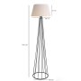 OPVIQ Podna lampa AYD 3044 - slika 3