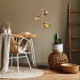 OPVIQ Podna lampa Spoly 13796 Gold - slika 3