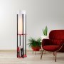 OPVIQ Podna lampa 7131 Black Red - slika 1