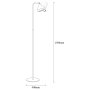OPVIQ Podna lampa Yıldo NT 146 US - slika 5