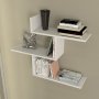 HANAH HOME Zidna polica Bien White - slika 3