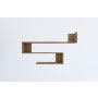 HANAH HOME Zidna polica Penne Sapphire Oak - slika 1