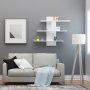 HANAH HOME Zidna polica Lale White - slika 2