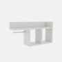 HANAH HOME Zidna polica Pare White - slika 1