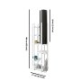 OPVIQ Podna lampa Vogue White Black - slika 2