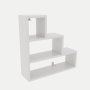 HANAH HOME Zidna polica Piramit White - slika 2