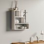 HANAH HOME Zidna polica Piramit White - slika 1