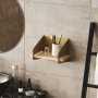 HANAH HOME Zidna polica Short Arm Gold - slika 3