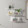 HANAH HOME Zidna polica Wacker White - slika 2