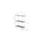 HANAH HOME Zidna polica Pulalis Walnut - slika 4