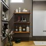 HANAH HOME Zidna polica Pulalis Walnut - slika 2