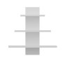 HANAH HOME Zidna polica Ohio White - slika 1