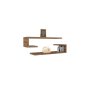 HANAH HOME Zidna polica Eldo Walnut - slika 3