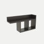 HANAH HOME Zidna polica Room Anthracite - slika 1
