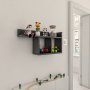 HANAH HOME Zidna polica Room Anthracite - slika 2