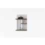 HANAH HOME Zidna polica Nezma White Walnut - slika 3