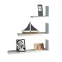 HANAH HOME Zidna polica Atlas White - slika 3