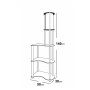 OPVIQ Podna lampa KS 11117 - slika 5