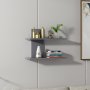 HANAH HOME Zidna polica Walter Anthracite - slika 2