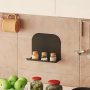 HANAH HOME Zidna polica Short Pouch Black - slika 4