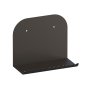 HANAH HOME Zidna polica Short Pouch Black - slika 1