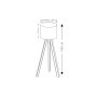 OPVIQ Podna lampa AYD 1199 - slika 4