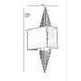OPVIQ Zidna lampa Aslı 8761 1P - slika 5