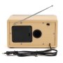 DENVER TR-63LW Lightwood AM/FM Radio - slika 3