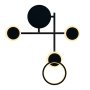 OPVIQ Zidna lampa L1169 Black - slika 2