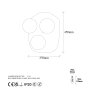 OPVIQ Zidna lampa Well 11706 - slika 5