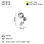 OPVIQ Zidna lampa Zerde 87 29 - slika 3
