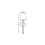 OPVIQ Zidna lampa Brice 8875 2P - slika 4