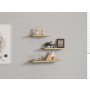 HANAH HOME Zidna polica Leila Sapphire Oak - slika 2