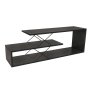 HANAH HOME TV polica Zigzag Anthracite - slika 1