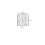 OPVIQ Zidna lampa Bambu 8858 8P - slika 4