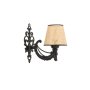OPVIQ Zidna lampa Gloria Coral Natural Black - slika 4