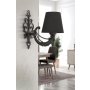 OPVIQ Zidna lampa Gloria Black - slika 1