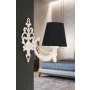 OPVIQ Zidna lampa Gloria Black White - slika 1