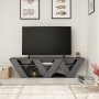 HANAH HOME TV polica Ralla Anthracite - slika 2