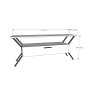 HANAH HOME TV polica Tarz Felt - slika 5