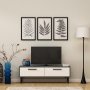 HANAH HOME TV polica Leni Anthracite White - slika 2