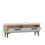 HANAH HOME TV polica Leni Sapphire Oak White - slika 5