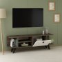 HANAH HOME TV polica Idil Walnut White - slika 3